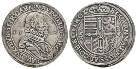 Taler, 1618, Maximilian, Hall, Dav. 3324, ss.