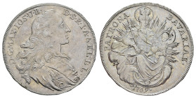 Taler, 1769, Maximilian Joseph, Hahn 307, justiert, kl. Kr., f. vz.
