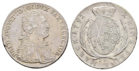 Taler, 1792, Friedrich August III., Dav. 2698, Rf., ss+.