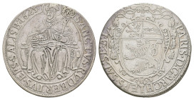 Taler, 1623, Paris von Lodron, Dav. 3497, berieben, ss.