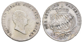 20 Kreuzer, 1817, Maximilian I. Joseph, München, AKS 50, ss.