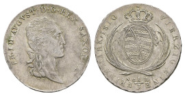 1/3 Taler, 1810, Friedrich August I., SGH, Kahnt 1232, AKS 35, ss-vz.