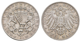 2 Mark, 1904, Bremen, Rf., vz-st. J. 59