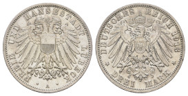 3 Mark, 1913, kl. Kr., brieben, vz. J. 82