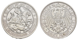 3 Mark, 1915, Mansfeld, wz. Kr., vz-st. J. 115