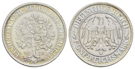 5 Reichsmark, 1932, A, Eichbaum, gereinigt, ss. J. 331