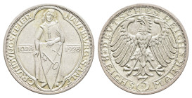 3 Reichsmark, 1928, Naumburg, vz. J. 333