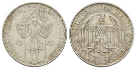 5 Reichsmark, 1929, Meissen, kl. Kr., vz. J. 339