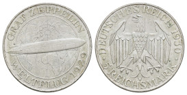 5 Reichsmark, 1930, A, Zeppelin, vz. J. 343