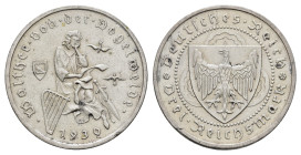 3 Reichsmark, 1930, A, Walther von der Vogelweide, lt. fl., f. vz. J. 344