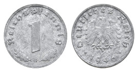 1 Reichspfennig, 1946, G, ss-vz. J. 373 b