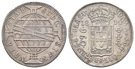 640 Reis, 1814, Johann VI., R, KM 307.3, ss.