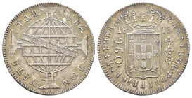 640 Reis, 1815, Johann VI., R, KM 307.3, ss.