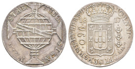 640 Reis, 1817, Johann VI., R, KM 307.3, ss.