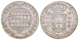 640 Reis, 1818, Johann VI., R, KM 307.3, ss.
