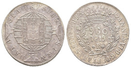 640 Reis, 1819, Johann VI., R, KM 326.1, ss.