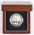 10 Yuan, 2010, Panda, Agricultural Bank, KM 1910, im Ausgabeetui mit Zertifikat und Umverpackung, in Kapsel, PP