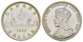 1 Dollar, 1935, George V., KM 30, kl. Kr., vz.