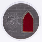 10 Dollars, 2004, Tiffany Art - 125 Jahre Tiffany Glass und Decoration Company, 1. Ausgabe, 2 oz Silber, Schön 1601, in Kapsel mit Zertifikat, st. Nur...