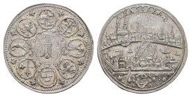 Basel, Stadt, 1/4 Taler, o.J. (um1710), HMZ 2-102a, ss.Dieses Los wird regelbesteuert verkauft, auf den Zuschlag wird 22% Aufgeld, 3 Euro Losgebühr un...