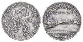 Basel, Stadt, 1/4 Taler, 1740, HMZ 2-102c, ss.Dieses Los wird regelbesteuert verkauft, auf den Zuschlag wird 22% Aufgeld, 3 Euro Losgebühr und 7% MwSt...