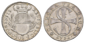 Solothurn, 20 Batzen, 1791, HMZ 2-845k, Hsp., ss-vz.Dieses Los wird regelbesteuert verkauft, auf den Zuschlag wird 22% Aufgeld, 3 Euro Losgebühr und 7...