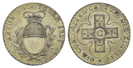 Solothurn, 5 Batzen, 1826, HMZ 2-857d, ss.Dieses Los wird regelbesteuert verkauft, auf den Zuschlag wird 22% Aufgeld, 3 Euro Losgebühr und 7% MwSt. be...