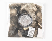 5 Rand, 2021, The Big 5 - Elefant, 1 oz Silber, in OVP, st.