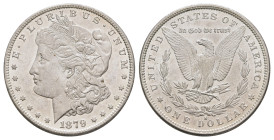 Dollar, 1879, San Francisco, Morgan, KM 110, wz. Kr., vz+