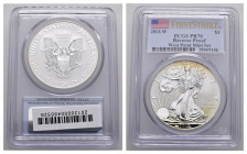 1 Dollar, 2013, W, Silver Eagle, PCGS PR 70, Reverse Proof, West Point Mint Set
