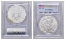 1 Dollar, 2013, W, Silver Eagle, PCGS MS 70