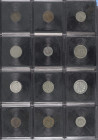 KAISERREICH und WEIMAR, Album mit Silbermünzen zu 2, 3 und 5 Mark aus verschiedenen Gebieten sowie einigen Gedenkmünzen der Weimarer Republik. Zudem f...