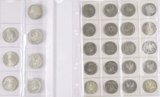 Kleines Lot mit 20x 5 und 7x 10 DM, dabei, u.a. Markgraf von Baden. Erhaltungen unterschiedlich.