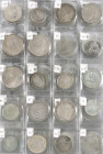 Interessante Sammlung mit Münzen ab der Neuzeit. Neben Talern verschiedener Gebiete finden sich Münzen des Kaiserreichs, der Weimarer Republik, des II...