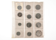 MALTA, 20. Jh., Sammlung von Umlauf und Gedenkmünzen, 5 Mils bis 2 Lira. Insgesamt 12 Stück, Erhaltung unterschiedlich.