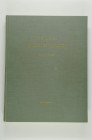 Pozzi, S. Monnaies Grecques Antiques Provenant de la Collection de feu le Prof. S. Pozzi. Nachdruck Zürich/Amsterdam 1966 des Auktionskataloges Dr. Ja...