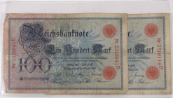 Deutschland, Schachtel mit Banknoten ab 1898-1948, ca. 390 St, darunter mit besseren Werten, teilweise vorsortiert: 100 Mark 1.7.1898 (Ro. 17); 100 Ma...