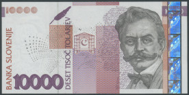 Slowenien, 10.000 Tolarjev 15.1.2003. Pick 34a, I/ unc.