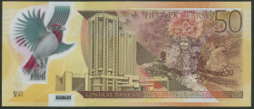 Trinidat & Tobago, 50 Dollars 2015, Pick-59, I/ unc.