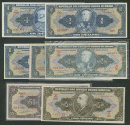 Brasilien, Lot von ca. 94 Banknoten Republik und die Zentralbank 1944-2000, ganze Serien auch mit Dubletten. Alle Noten sind im OnlineKatalog abgebild...