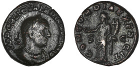 VALÉRIEN père (253-260)
As : La Concorde debout à gauche, tenant une patère & une double corne d'abondance
 - TTB 35 (TTB)
Assez Rare ! - légèremen...
