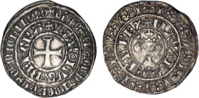 NAVARRE, royaume
Charles le Mauvais (1349-1387) : Gros d'argent au buste
 - TTB 45 (TTB++)
Très Rare !!


B 563, DF 1356, P 71-7
 - ARGENT - 3,...