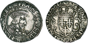 FRANÇOIS Ier (1515-1547)
Teston, 8e type
 - TTB 45 (TTB++)
Pt 7e : Angers - Très Rare !!, net.


D 802, GR1 278A
ANGERS - ARGENT - 9,46g
 ----...