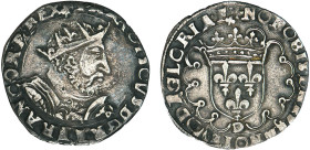 FRANÇOIS Ier (1515-1547)
Demi-teston 25e type : Lyon et Toulouse
 D - TTB 40 (TTB+)
Rare !


D 905, GR1 262
LYON - ARGENT - 4,57g
 -----------...