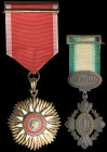 Argentina, Order of May and Merit, Type 1, Knight’s breast badge, in silver-gilt and enamels, width 44mm, good very fine; Mexico, Military Constancy C...