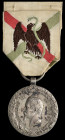 France, Mexican Expedition Medal 1862-63, by Barre, 30.5mm, with original riband, very fine

Estimate: GBP 150-200
