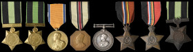 India, Bahawalpur, Campaign Medals (8), Sitara-i-Jang-i-‘Azam (Great War Star), Type 1 (2-impressed on plain reverse 358 Sepoy Isa Khan Bahwlpr. Caml....