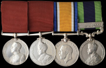 India, Bahawalpur: A Bahawalpur Meritorious Service, Alliance Centenary 1933, Great War and Third Afghanistan War Group of 4 awarded to Second Lieuten...