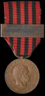 Portugal, Overseas Distinguished Service Medal, 1891, bronze medal, as awarded to other ranks, with engraved clasp Combate de Majenga 20 de Octubre 18...