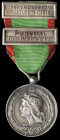 Portugal, Overseas Campaign Medal, 1916, Type 2, silver medal, as awarded to junior officers, 2 clasps, Funchal Defesa Maritima 1916-1918, Ponta Delga...